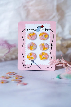 FANCIFUL BUTTON CARD