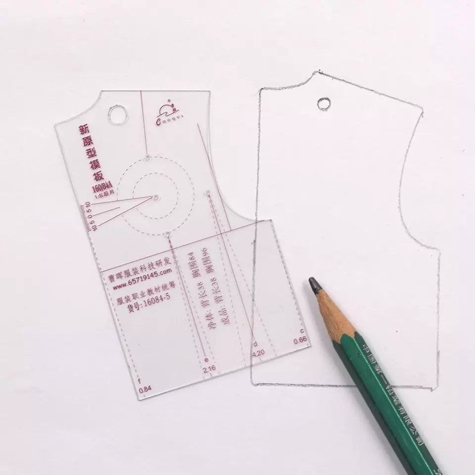 1:3 Fashion Design Ruler Template Clothing Prototype Ruler Clothing Measuring