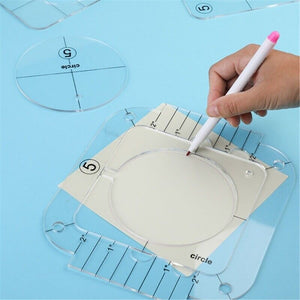 Sewing Patchwork Ruler Quilting Templates Sewing Stencils Acrylic DIY Patchwork