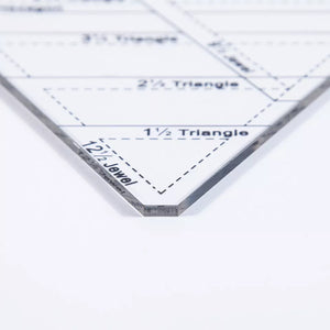 Diamond Quilters Ruler Transparent DIY Tailor Home Tool