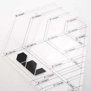 Diamond Quilters Ruler Transparent DIY Tailor Home Tool